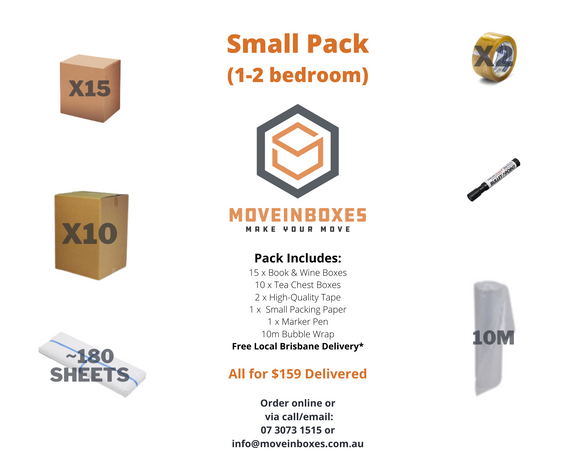 Moving Pack (Small - 1-2 Bedroom)