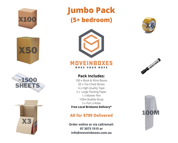Moving Pack (Jumbo - 5+ Bedroom)