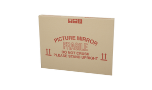 Picture Frame Box: Secure and Durable Packaging for Artwork, Mirrors, and Glass Tabletops